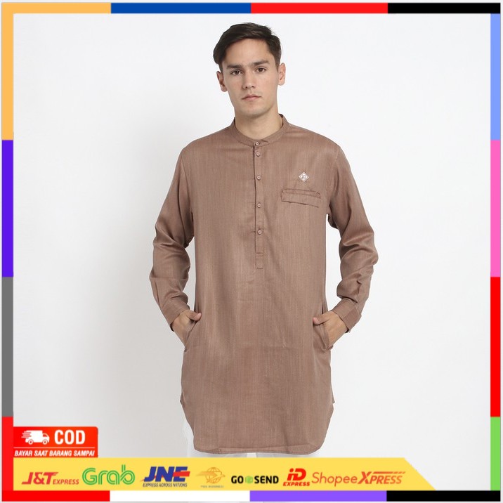 Baju Koko Kurta Pakistan Hisyam Lengan Panjang Art 393