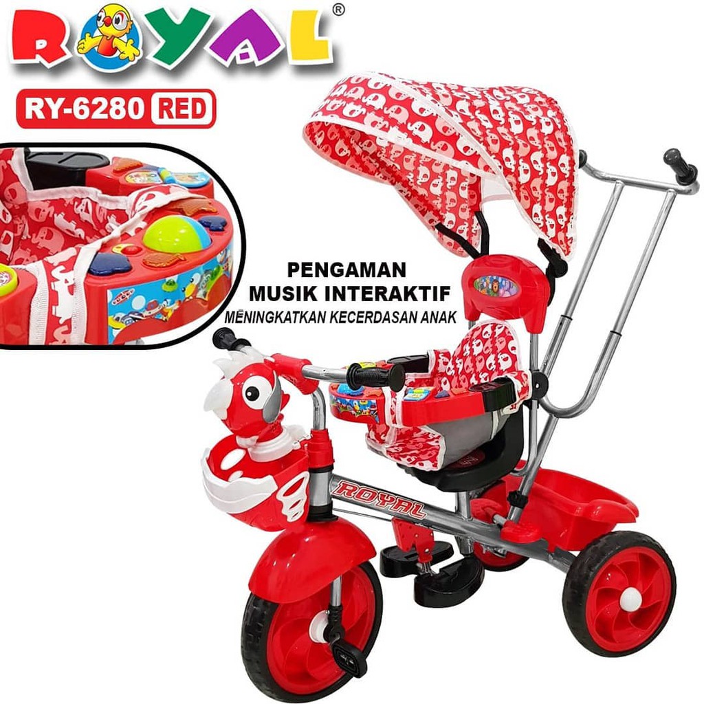 SEPEDA STROLLER ANAK ROYAL TERBARU 6280