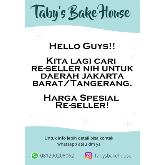 

DICARI RESELLER UNTUK DAERAH JAKARTA BARAT / TANGERANG