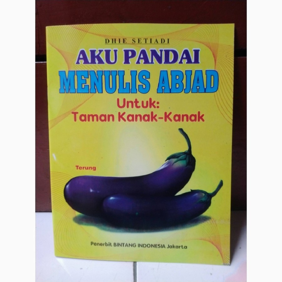 Buku Paud TK - Aku Pandai Menulis Abjad
