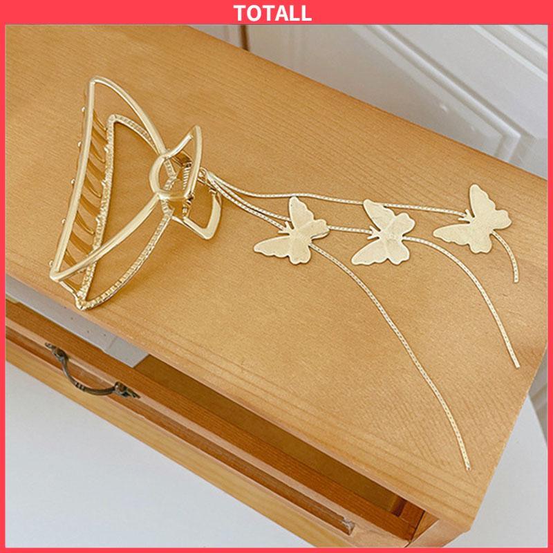 COD Butterfly Jepit Rambut Bentuk Kupu-Kupu Bahan Metal Ukuran Besar-Totall