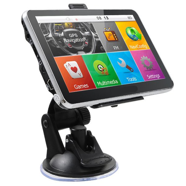 Sistem Navigasi GPS Mobil Layar 5 Inch - Black