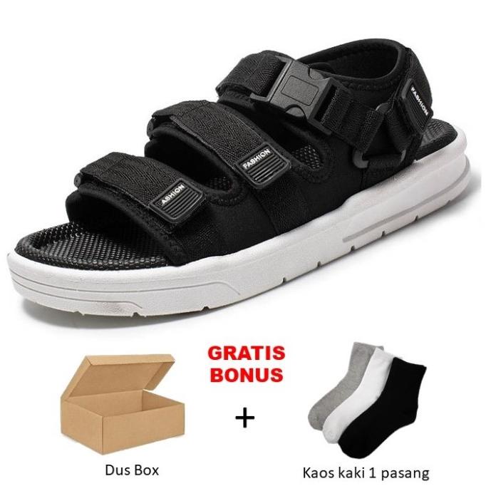 Sepatu Sandal Import Pria Trinity (Free Dus&Kaos Kaki)