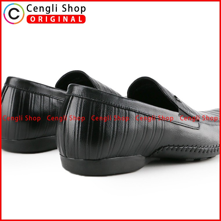 PLAYBOY SEPATU KERJA KANTOR PRIA BRANDED ORIGINAL TERBARU HITAM PL01