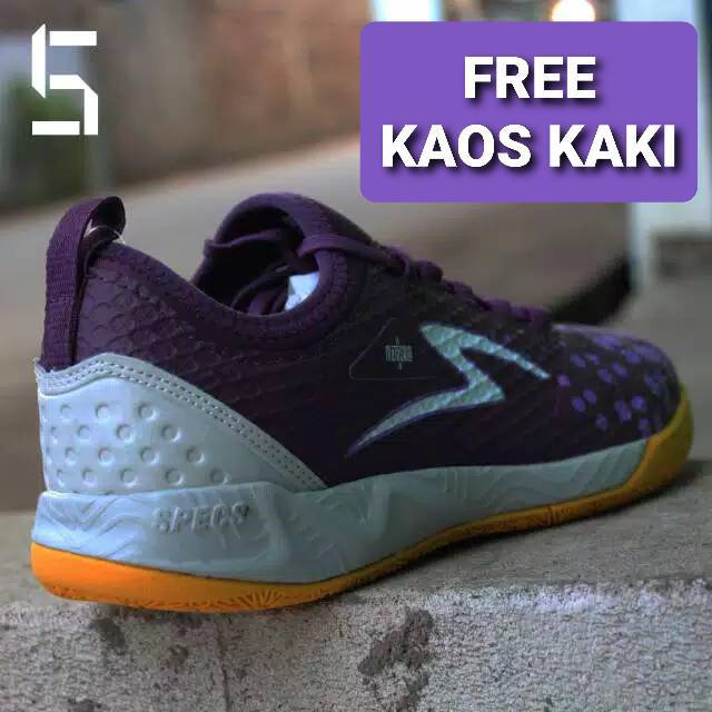 Sepatu futsal specs metasala knight in - purple