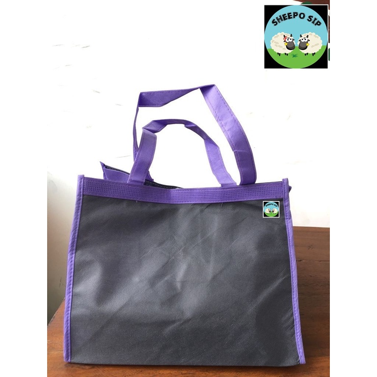 

GOODIE BAG TAS SELAMETAN SPUNBOND - TAS BERKAT HAJATAN - TAS NASI KOTAK / BESEK / KOTAK KUE 25x25 - TAS WALIMAHAN