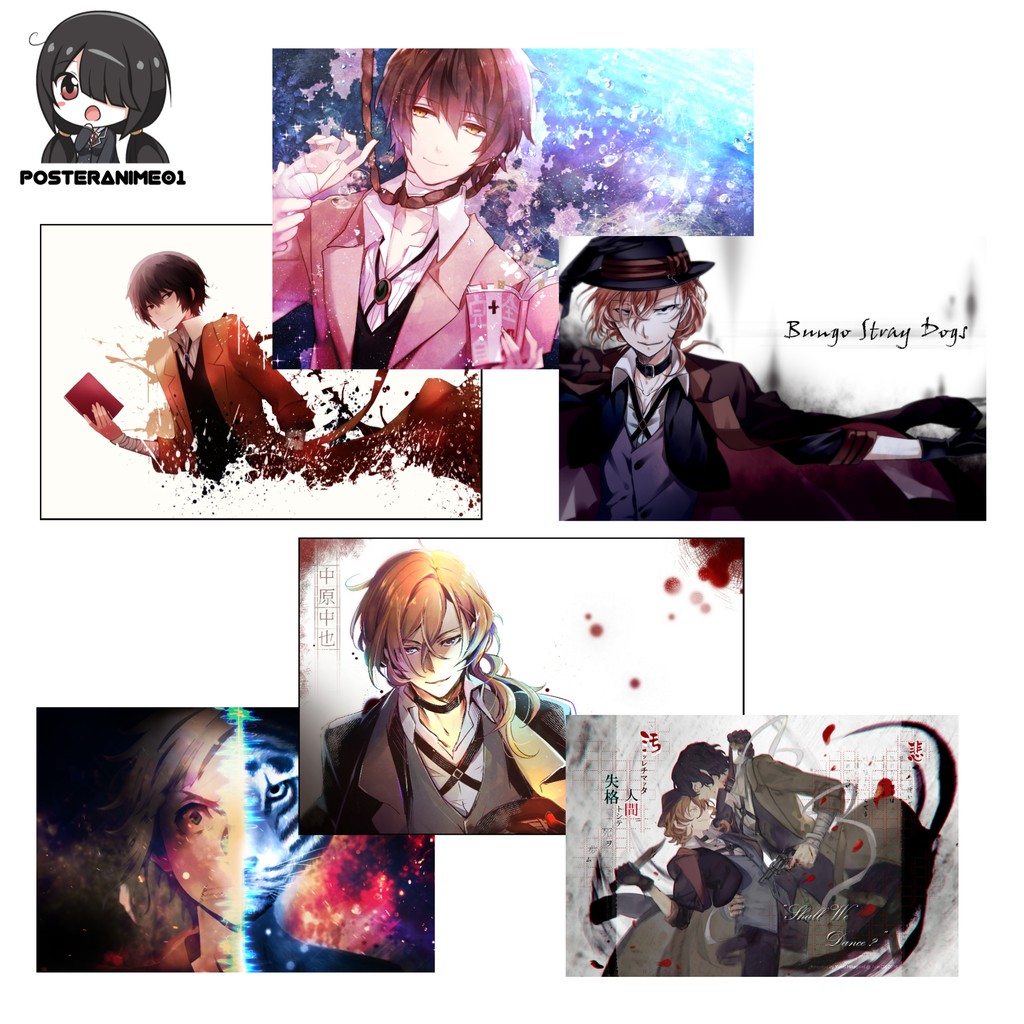 Poster Anime Bungou Stray Dogs #2 | Poster Anime Bungou Stray Dogs
