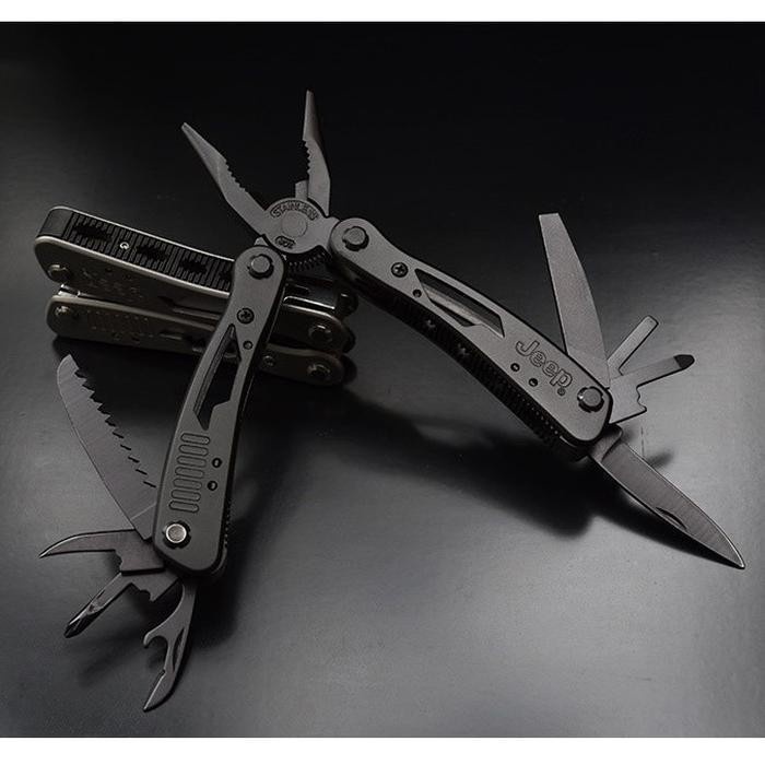 Tang Plier Multifungsi KNIFEZER Survival Tool Stainless Steel MPA21