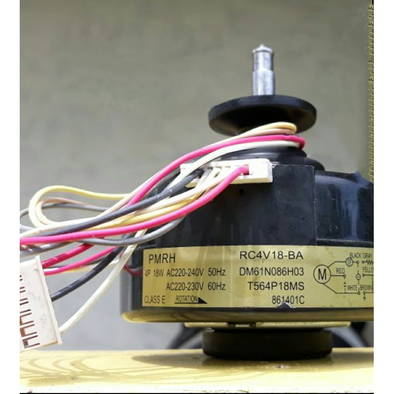 motor fan ac split mitsubishi original MS C10VC