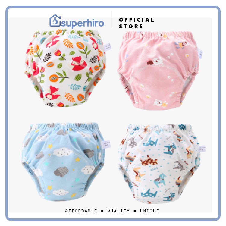 Baby Diaper Pampers Bisa Dicuci Popok Celana Kain Cuci Ulang 6 layers