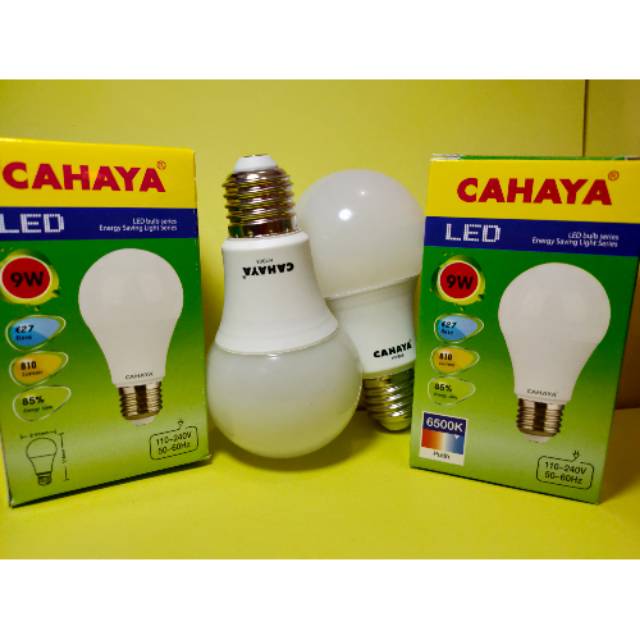 Lampu LED 9Watt Cahaya warna putih