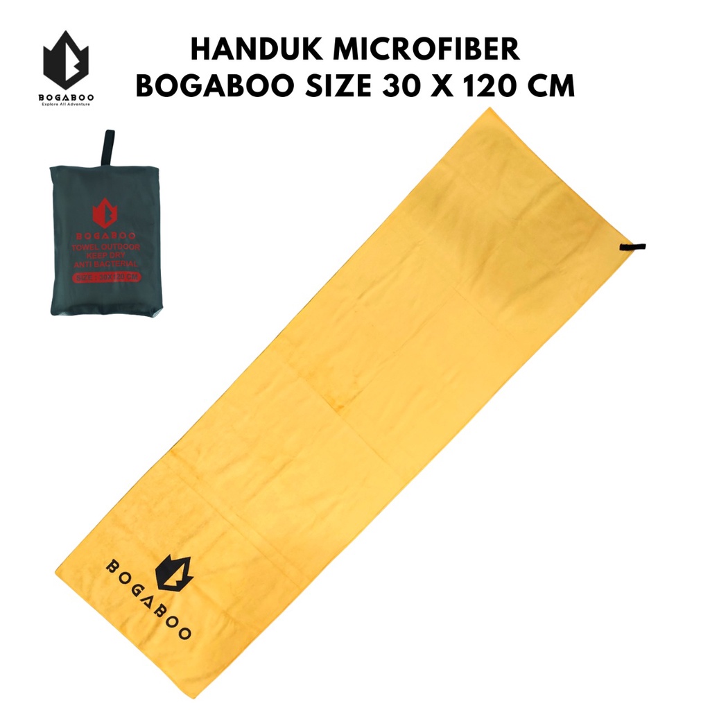 Handuk Renang Microfiber Quickdry Size 30 x 120 cm - Travel Towel - Bath Towel Handuk Mandi Dan Traveling