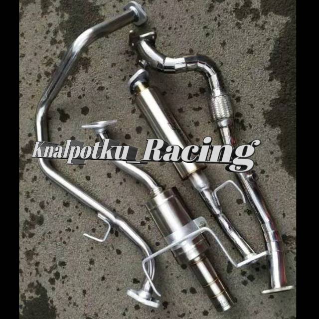 KNALPOT MOBIL BRIO ALLAH NEW BRIO NEW BRIO FULL SYSTEM PLUG N PLAY