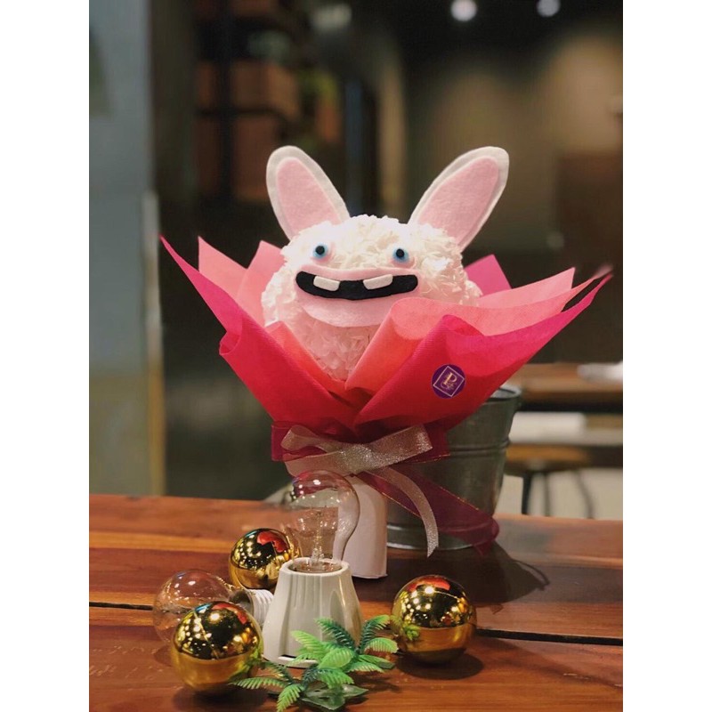 BUNGA KERTAS RABBIT INVASION / BUNGA KARAKTER KELINCI