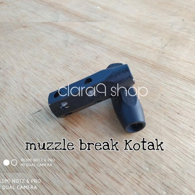Ready oke] muzzle break / pemecah suara kotak