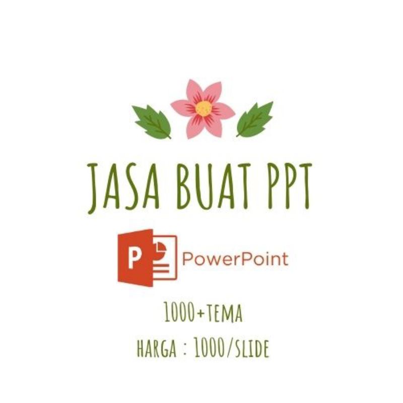 

jasa buat ppt aesthetic