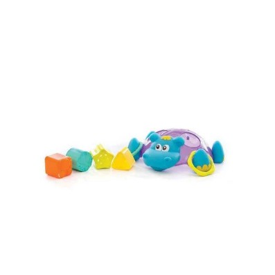 Playgro Float Along Hippo Shape Sorter Mainan Mandi Bayi