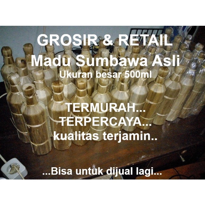 

madu- madu coklat sumbawa -madu.