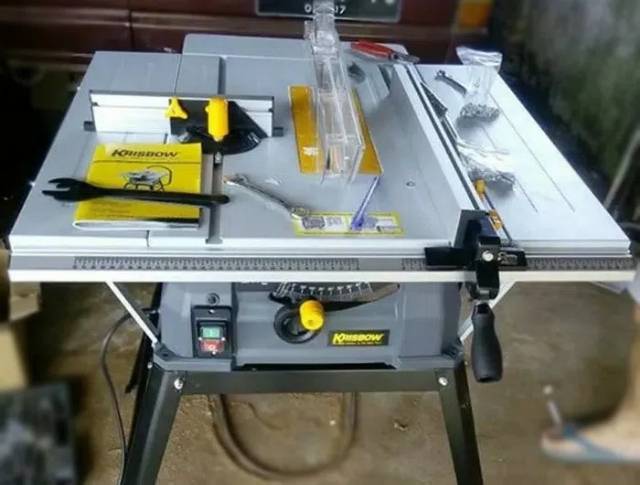 Krisbow table saw / mesin gergaji otomatis portabel