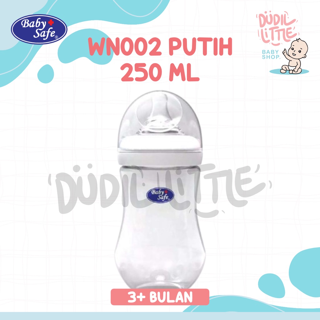 Baby Safe Botol Susu Wide Neck 150ml 250ml - WN001 - WN002