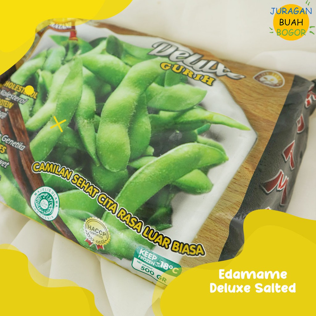 

EDAMAME DELUXE SALTED | EDAMAME DELUXE GURIH