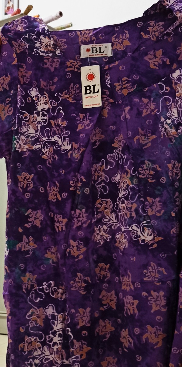 Daster Batik Cetak Bl Ukuran Standart Daster Batik Solo Bahan Berkualitas