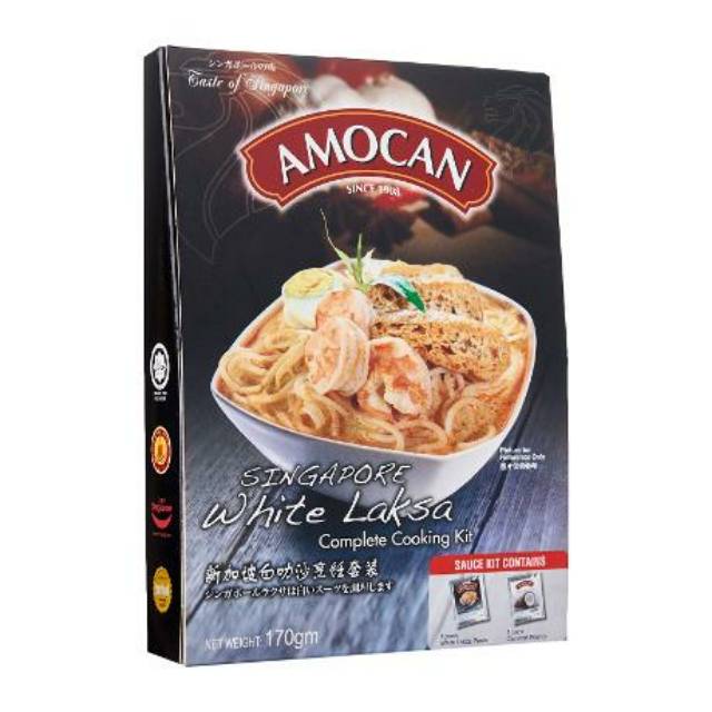 

amocan singapore white laksa bumbu masak laksa 170g