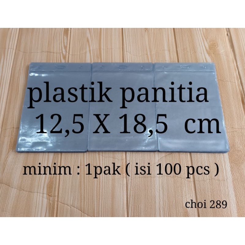 

RB plastik panitia , plastik name card ,ukuran 12,5 X 18,5cm kantong plastik mika cover nametag