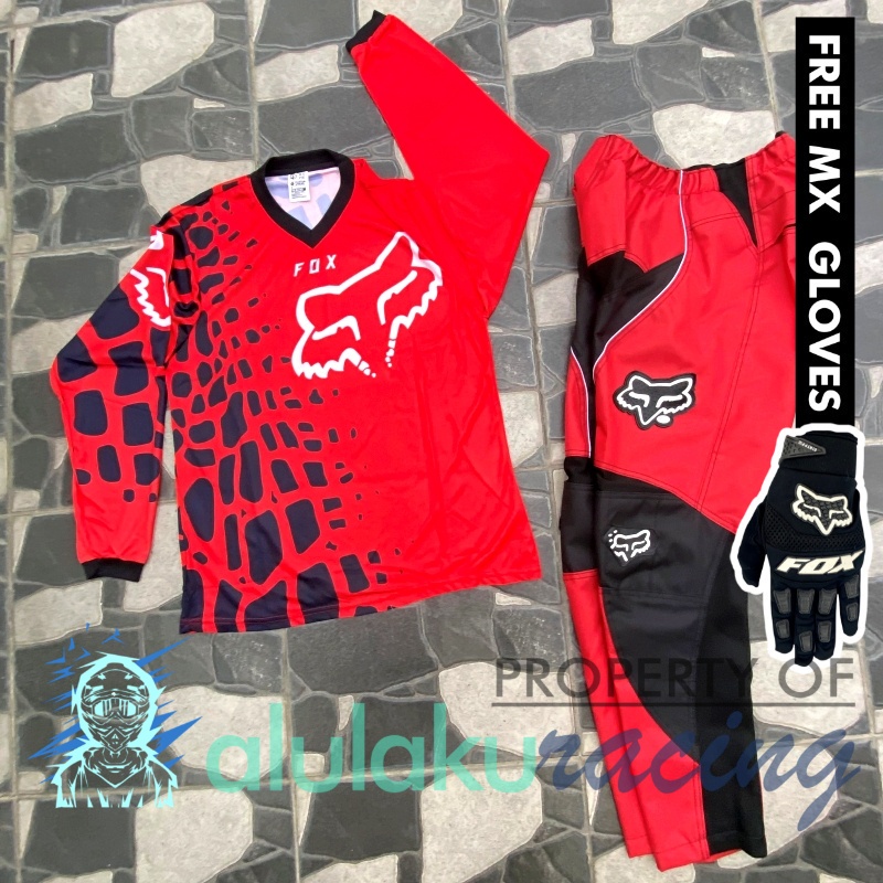 Jersey &amp; Celana MX Trail Motocross - Paket Bundling FOCT1403-F41