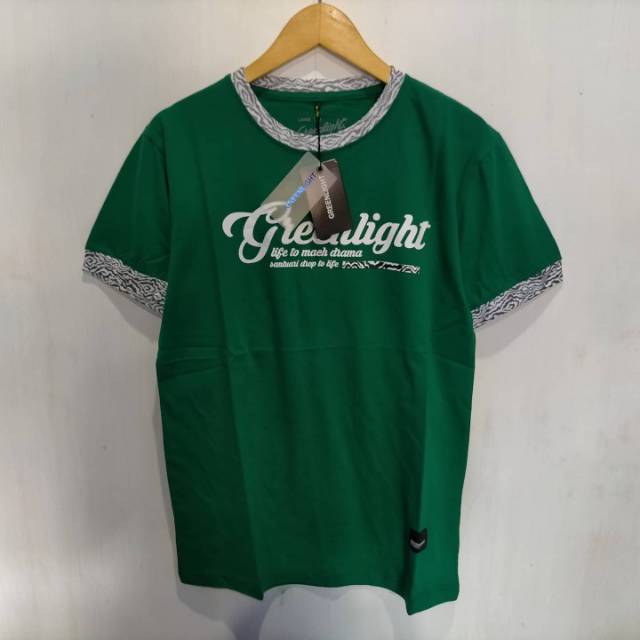  KAOS  GREENLIGHT  FULL PRINT FREE STIKER KAOS  DISTRO 