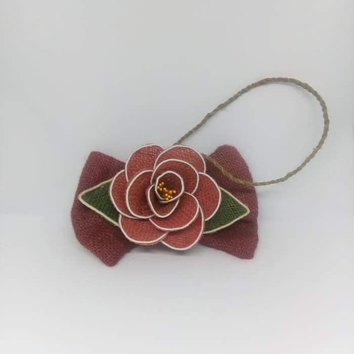 Rosa Craft Hiasan Dinding Karung Goni Kecil PO