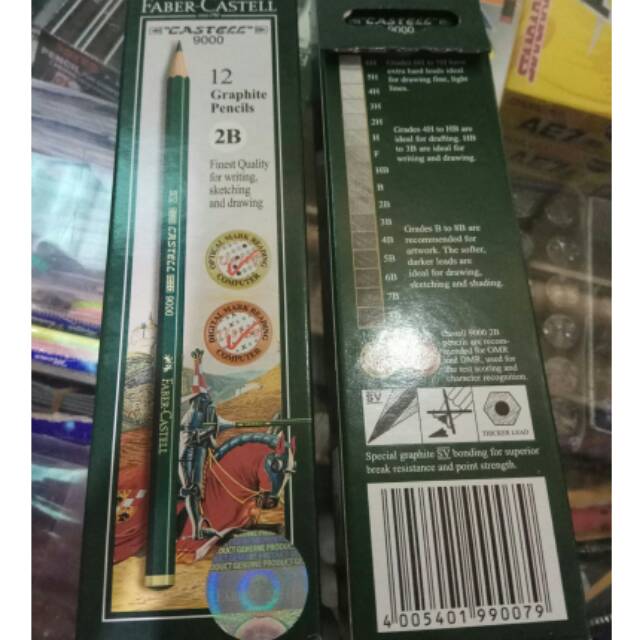 

Pensil faber Castell 2B