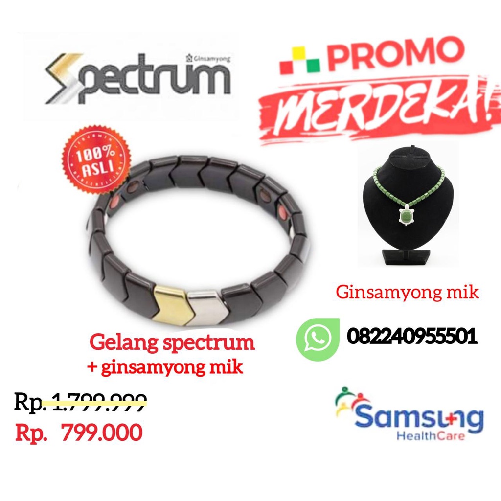 gelang kesehatan spectrum