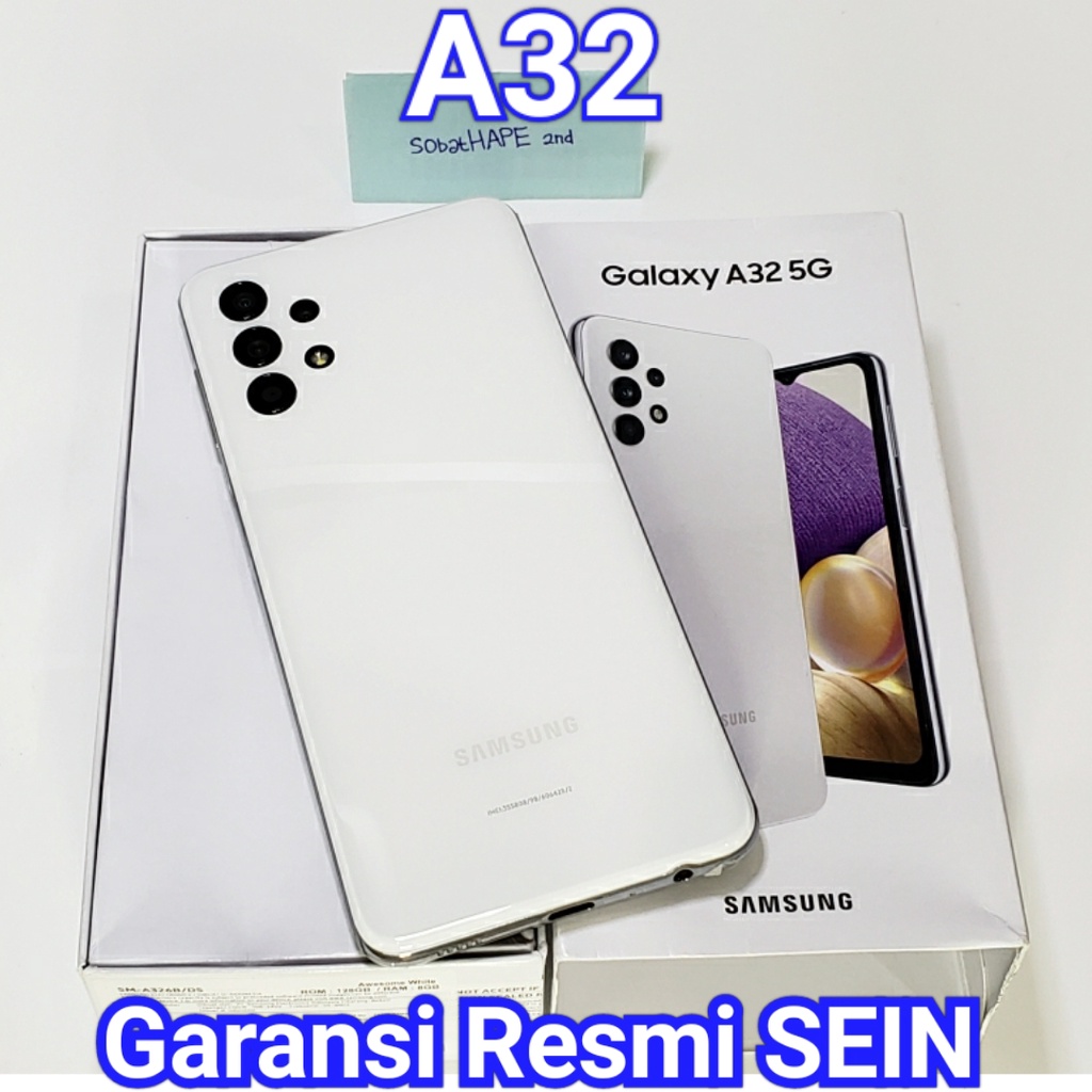 HP Samsung Galaxy A32 5G Resmi SEIN Dual Sim 2nd Fullset Second Bekas