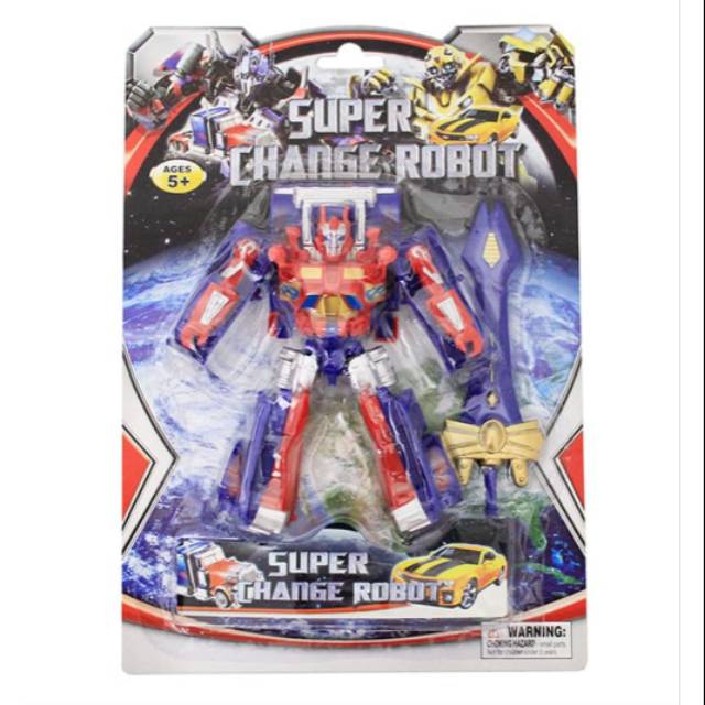 Mainan Robot Transformers Optimus Prime