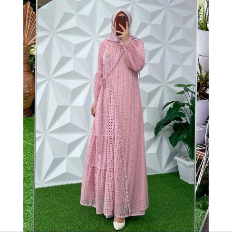 YDDC - ALICE DRESS PESTA ORI BY OZIAS BISA JUMBO
