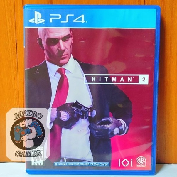 Kaset Hitman 2 PS4 Hit Man II Playstation PS 4 5 Hitman2 CD BD Game Games HITMANII Original Asli Playstation Hitman1 2 3 III