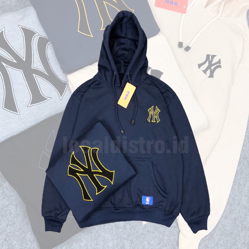 JUMPER HOODIE NYC NEW YORK CITY BORDIR UNISEX PREMIUM / HOODIE SWEATSHIRT NYC