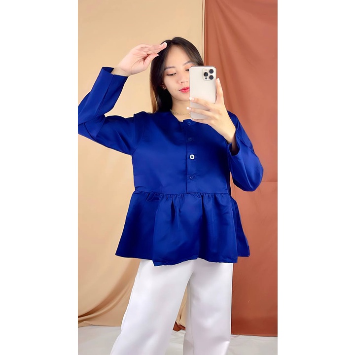 [12.12] RX FASHION - GIZA BLOUSE / ATASAN WANITA