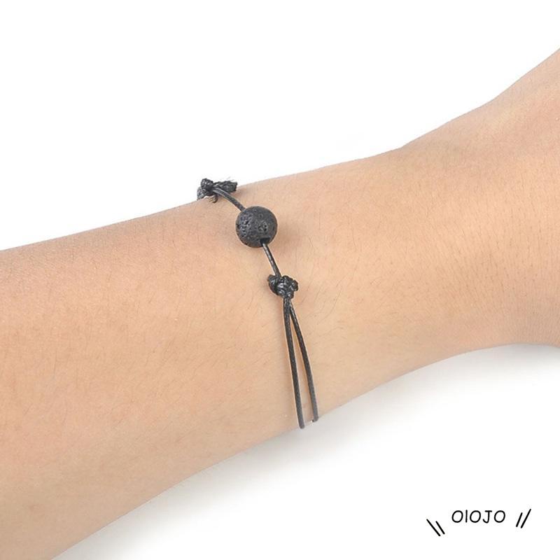 Gelang Kaki Tali Anyaman Adjustable Gaya Retro Untuk Pasangan / Pria / Wanita ol2