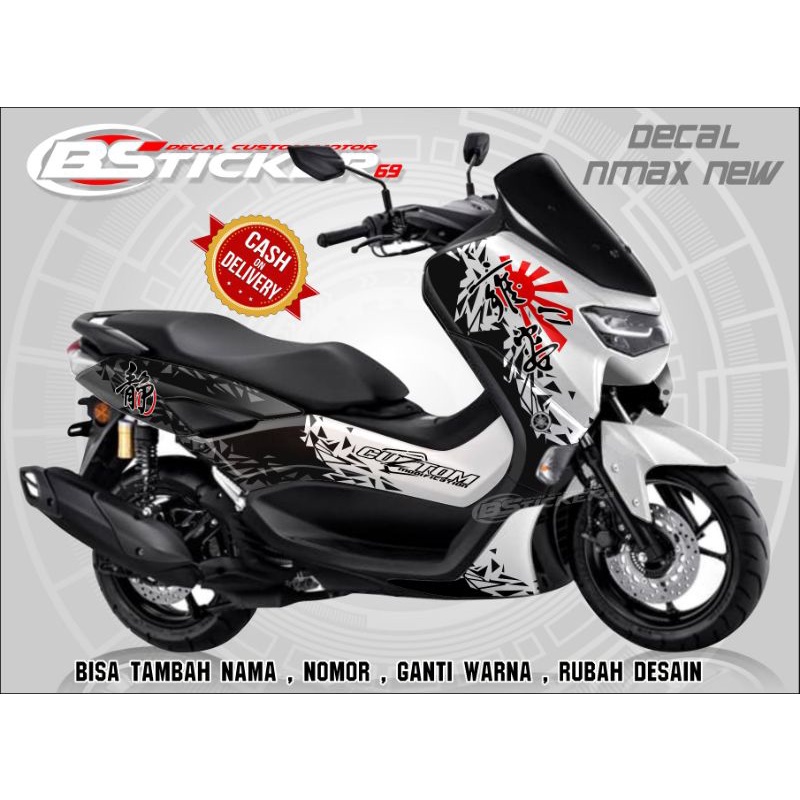 Decal Stiker Motor Decal Nmax 2020 2021 2022 Modifikasi Variasi Aksesoris