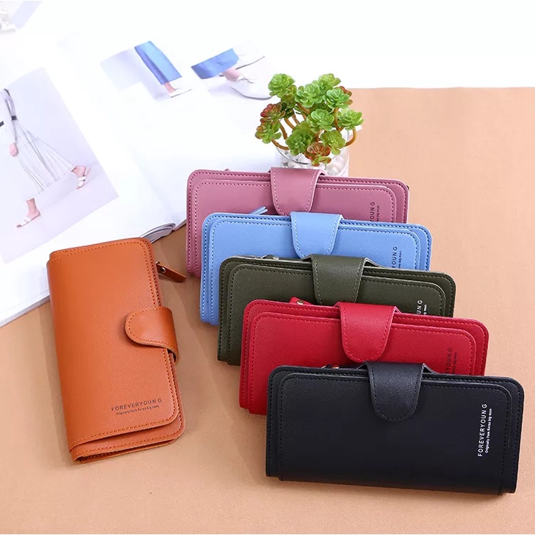 Dompet Lipat Panjang Wanita BS03 Dompet Panjang Women Wallet Pocket Fashion ACC