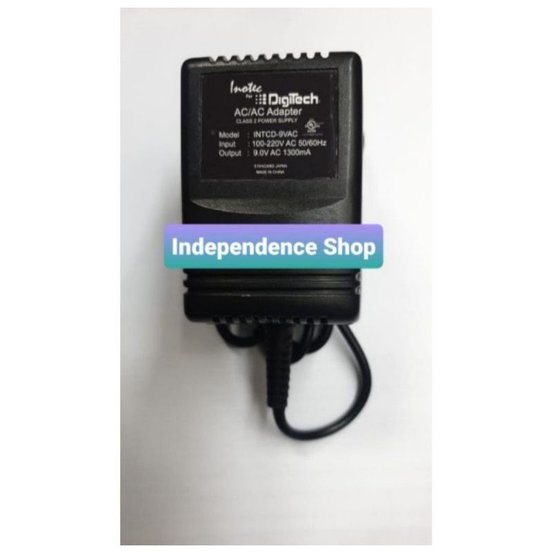 Adaptor Efek Gitar Digitech EX7 RPx400 Vocal 300 Vx400 EXH VL2 VL4 HarmonyMan JHE AC Power Supply