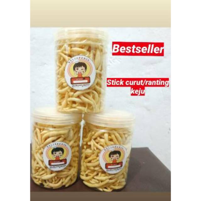 

Stick curut/ ranting keju 120 gram ( promo untuk ukuran yang bulat )