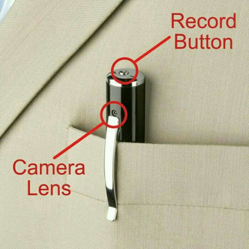 Spy camera Pen / Kamera Spy Pulpen / Kamera Bolpoin / Kamera Pulpen BPR6 / Kamera Pengintai Tersembunyi Rahasia bpr 6-2