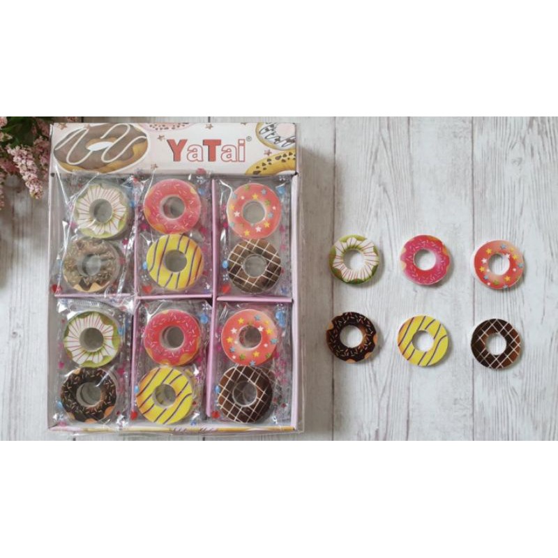 (6pc) hapusan anak lucu BTS BT 21/PENGHAPUS DINO/STIP-Donat