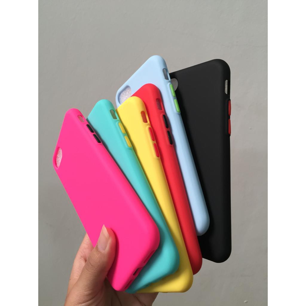 Samsung S10 Lite Soft Case TPU BUTTON COLOUR Premium candy colourfull