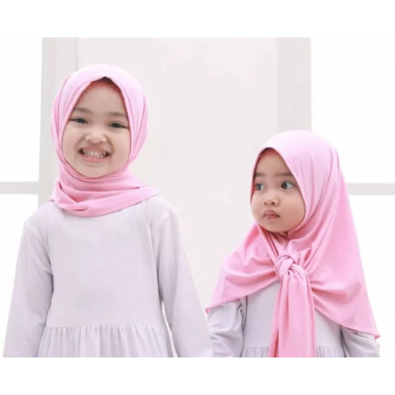 Jilbab Segitiga Bayi Usia 0-3 tahun premium | Hijab Anak tk baby perempuan newborn lucu 6 sampai 1 thn | kerudung sekolah lembut sd  terbaru