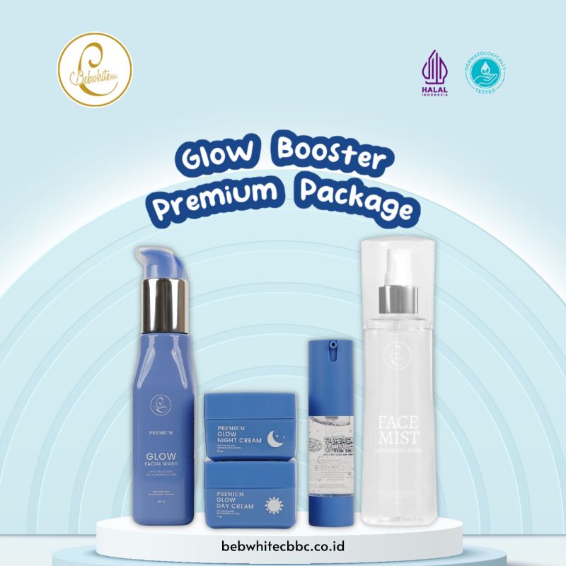 PAKET GLOW BOOSTER PREMIUM/GLOW PREMIUM BEBWHITEC BBC
