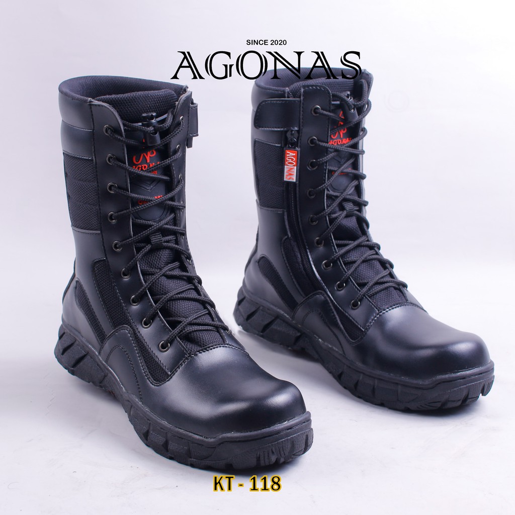 SEPATU BOOTS / SEPATU SAFETY PDL BLACKHAWK ORIGINAL AGONAS NO BOX